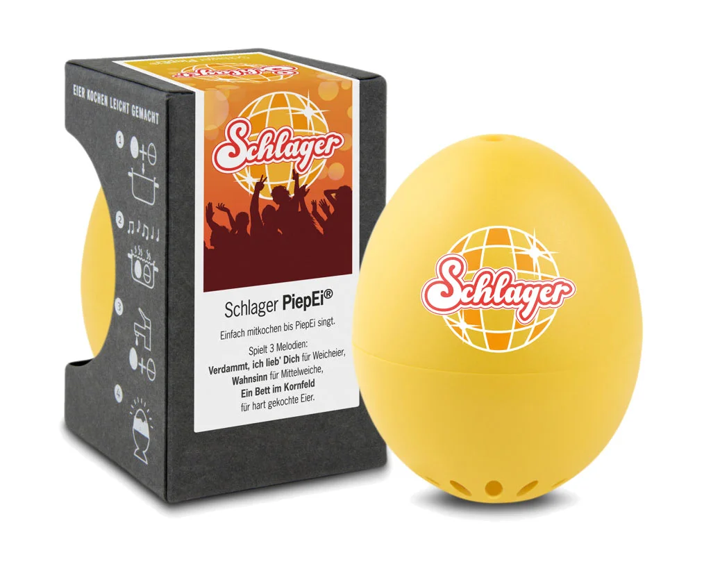 PiepEi Eieruhr Schlager gelb