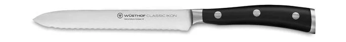 Aufschnittmesser mit Wellenschliff Classic Ikon 14cm