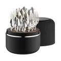 The Box - Riva 150 g versilbert inkl. 24-tlg Besteckset Marble Cut Robbe & Berking