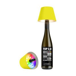 LED-Leuchte 11 cm 1,3 W Top 2.0 neongelb mit RGB-Farbwechsel Sompex