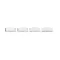 Servierschüsseln 12,2 cm 4er-Set Ripple klar ferm LIVING