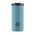 Isolierbecher 0,6 l Travel Tumbler Powder Blue 24bottles