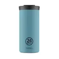 Isolierbecher 0,6 l Travel Tumbler Powder Blue 24bottles
