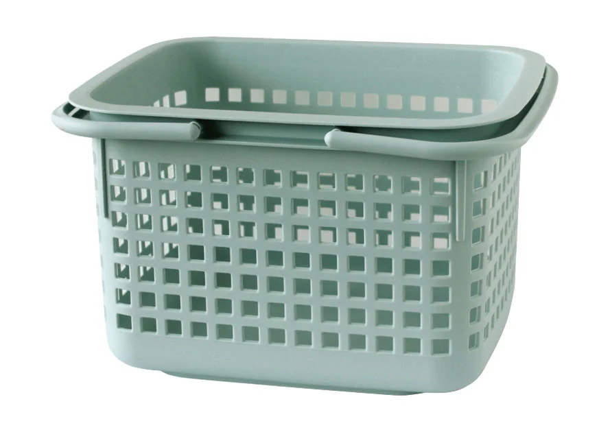 Korb M 42x35x25 cm Cestino mint blue