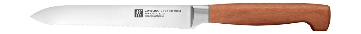 Vier Sterne Universalmesser 13 cm natur