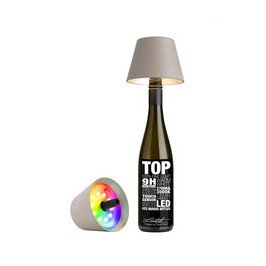 LED-Leuchte 11 cm 1,3 W Top 2.0 sand mit RGB-Farbwechsel  Sompex