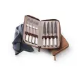 Grillset 8-tlg Frozen Black Alt Spaten 150 g versilbert Robbe & Berking
