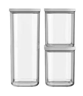 Vorratsdose Starter-Set 3-tlg. Modula weiß