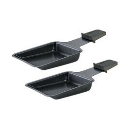 Raclette-Pfännchen zu Raclette für 8 Fun 2er-Set schwarz Spring