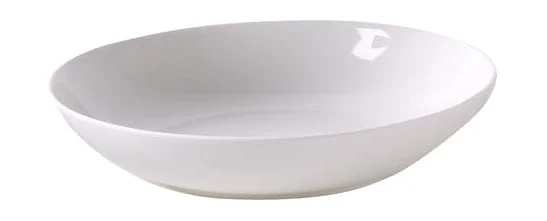 Schale 19 cm Bone China weiss