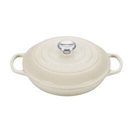 Gourmet-Profitopf mit Deckel 30 cm Signature Meringue Le Creuset
