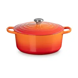 Bräter mit Deckel 28 cm Signature Ofenrot Le Creuset