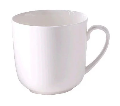 Becher m.H. 0,32 ltr. Bone China weiss