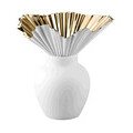 Vase 27 cm Falda gold titanisiert Rosenthal