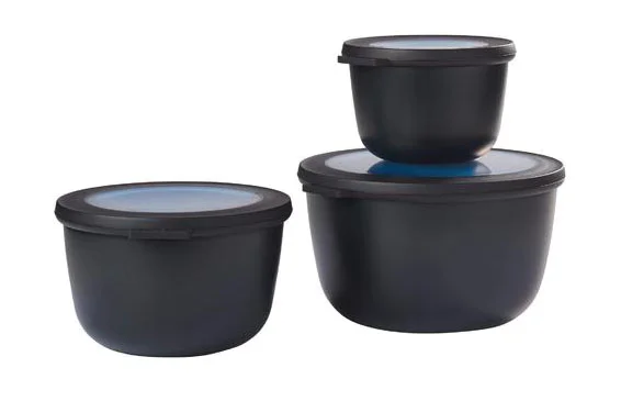 Starter Set Cirqula hoch Multibowl 3tlg. nordic black