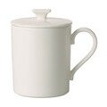 Becher mit Deckel 0,26 l MetroChic blanc Gifts Villeroy & Boch