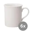 Kaffeebecher 6er-Set Twist White Villeroy & Boch