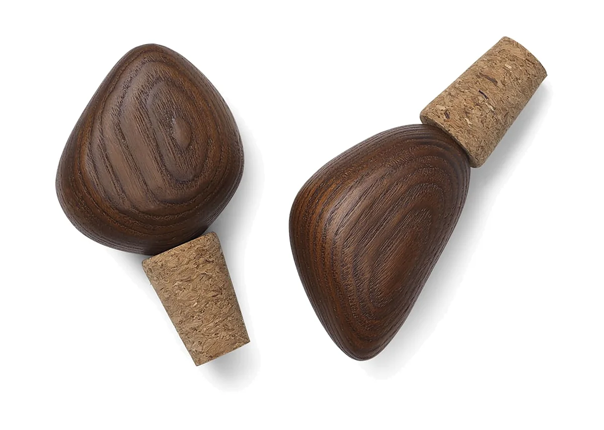 Weinverschluss 2er-Set Cairn Esche