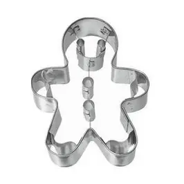 Ausstecher Gingerman 7,5 cm mit Innenprägung Edelstahl RBV Birkmann