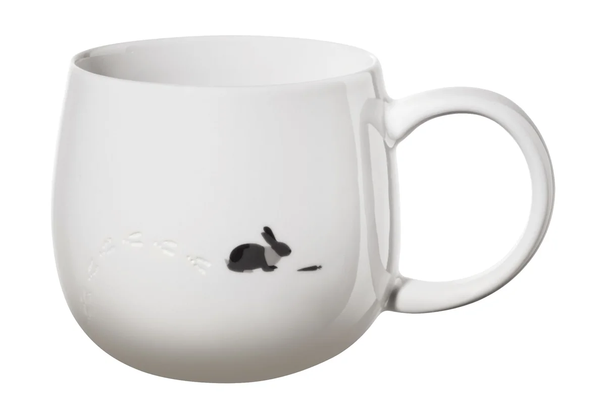Mouga Footprints Henkelbecher Rabbit 0,4 l