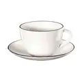 Kaffeetasse mit Untere 0,21 l A Table Ligne noir ASA
