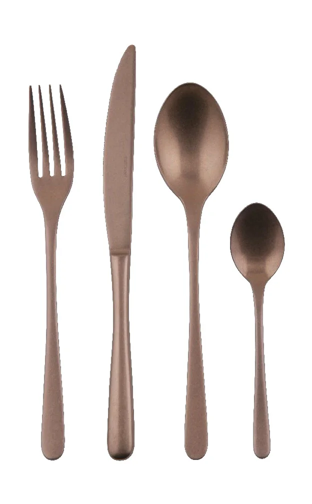 Besteck-Set 24-tlg. Taste Mirror PVD Copper