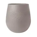Vase Carre groß Manufacture Collier taupe Villeroy & Boch