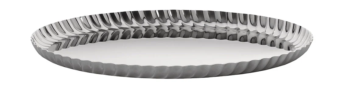 Pleats Tablett 23 cm edelstahl