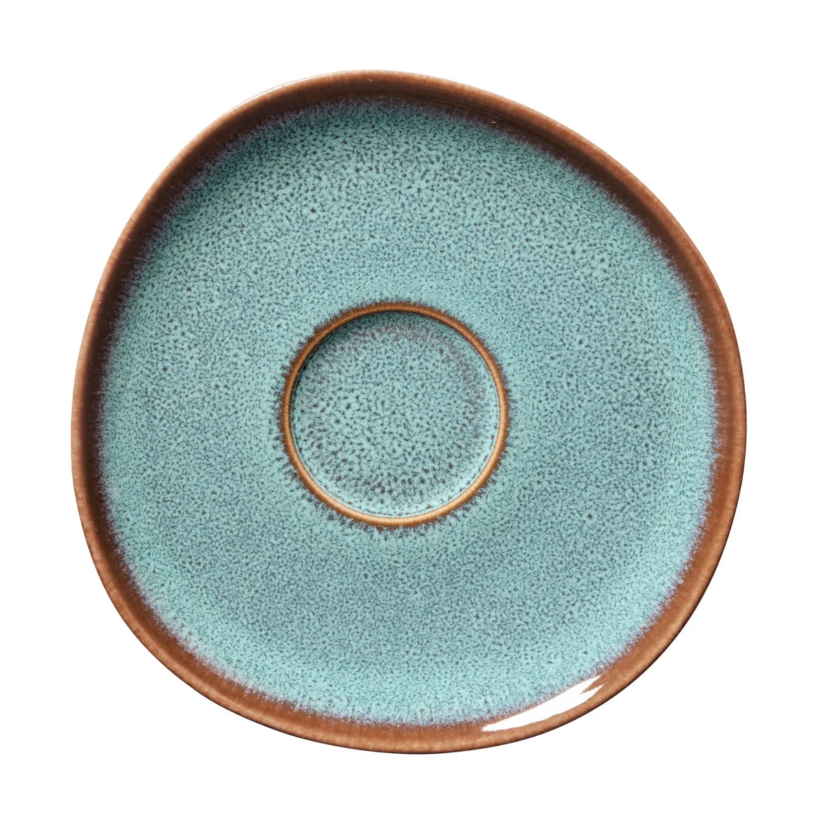 Kaffee-Untertasse 15 cm Lave glacé