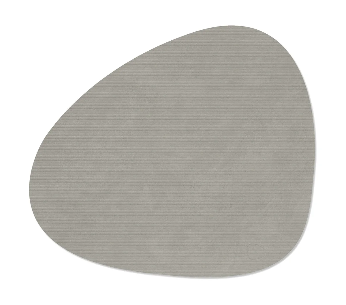 Tischset L 37x44 cm Curve Corduroy light grey