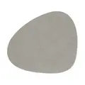 Tischset L 37x44 cm Curve Corduroy light grey LINDDNA