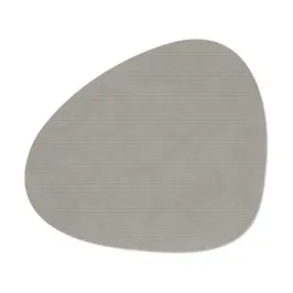 Tischset L 37x44 cm Curve Corduroy light grey LINDDNA