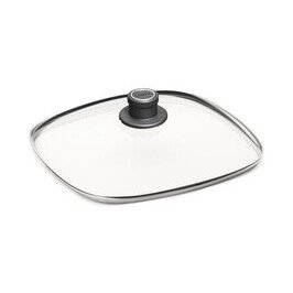 Glasdeckel 28x28 cm klar Woll