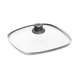Glasdeckel 28x28 cm klar Woll