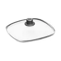 Glasdeckel 28x28 cm klar Woll