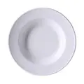 Teller tief 23 cm Fahne Solid Color weiss Dibbern