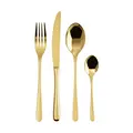 Besteck-Set 24-tlg. Taste Mirror PVD Gold Sambonet
