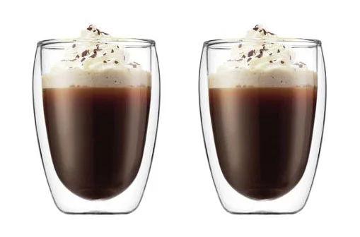 Cappuccinoglas 0,35 l 2 Stück Pavina