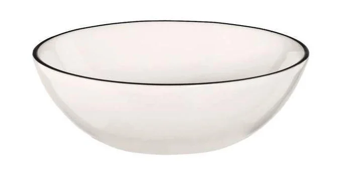 Schälchen D. 11,5 cm A Table Ligne noir