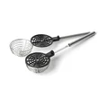 2er Set Fonduesieb mit Deckel Stöckli