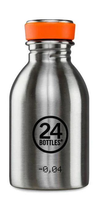 Trinkflasche 0,25l Urban Bottle Edelstahl