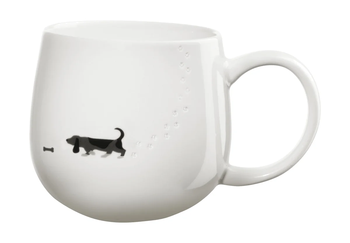 Mouga Footprints Henkelbecher Dog 0,4 l
