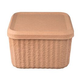Aufbewahrungsbox L 2er-Set Redo natur Blomus