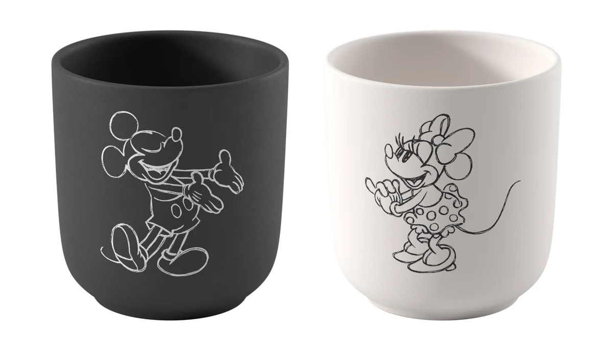 Kaffeebecher 2er-Set Manufacture Rock – Mickey Mouse
