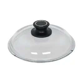 Glasdeckel 32cm rund mit Deckelknopf AMT Gastroguss