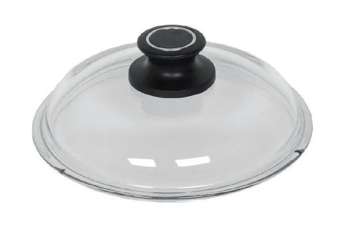 Glasdeckel 32cm rund mit Deckelknopf