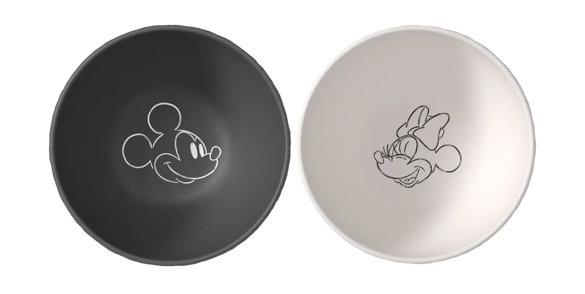 Müslischale 2er-Set Manufacture Rock – Mickey Mouse