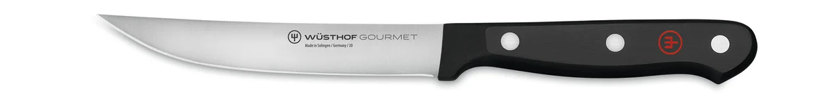 Steakmesser 12 cm Gourmet schwarz
