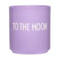 Becher 8 cm Favourite Fashion Colour To The Moon lila Design Letters