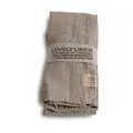 Servietten 45x45 cm Lovely Natural Beige Lovely Linen